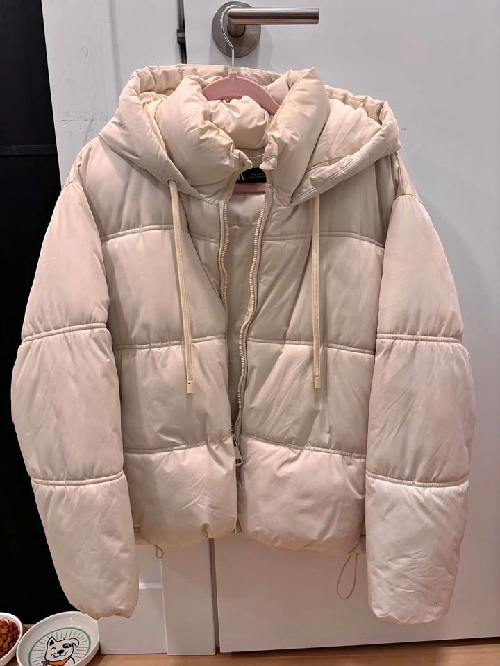 Zara Hooded Puffer Jacket - L