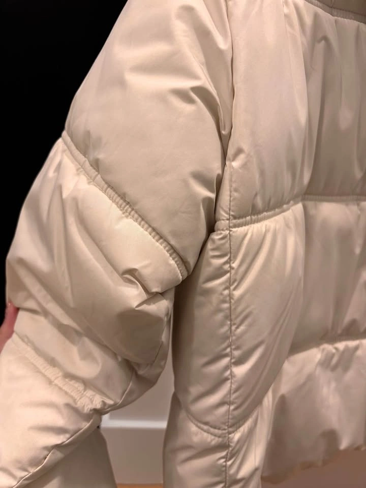 Zara Hooded Puffer Jacket - L - photo 3