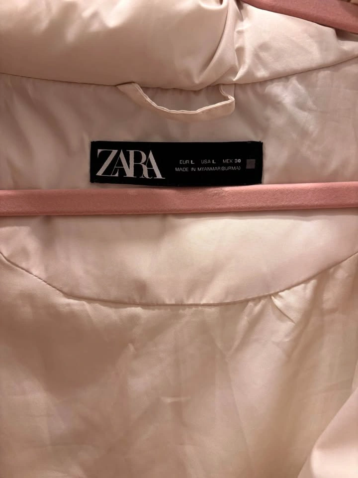 Zara Hooded Puffer Jacket - L - photo 4