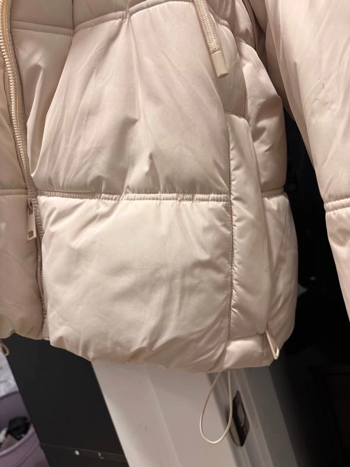 Zara Hooded Puffer Jacket - L - photo 5