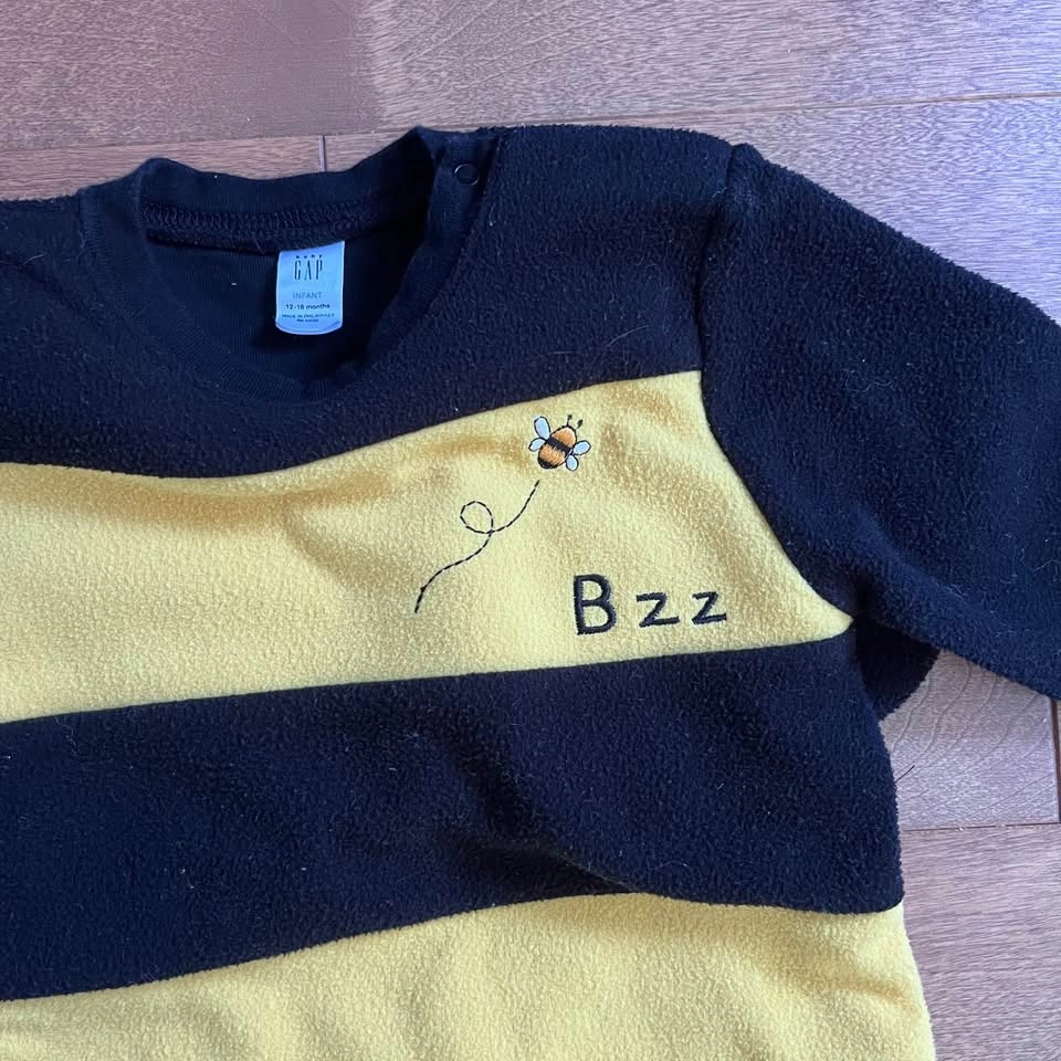 Gap 12-18m toddler unisex Halloween costume bumble bee - photo 3