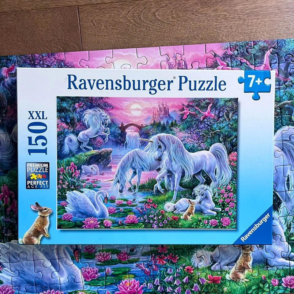 Ravensburger kids puzzle 150XXL unicorns - photo 3