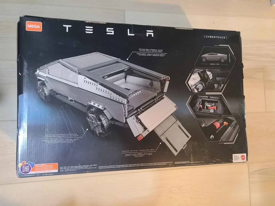 Cybertruck Mega brands Lego kit ORIGINAL image indicator(2)