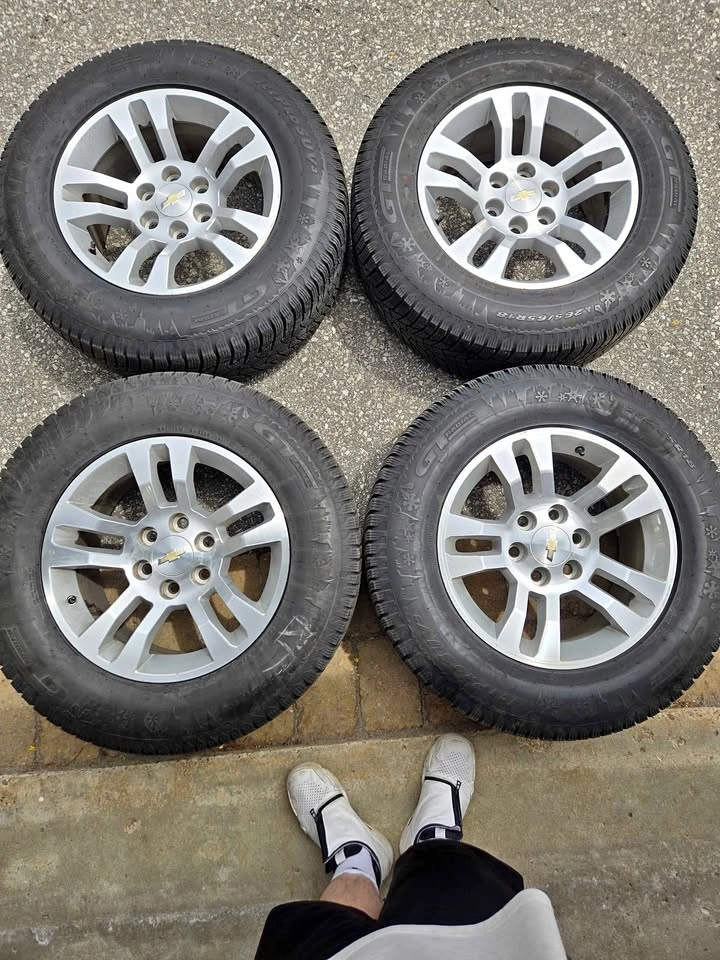 Chevrolet 18" Wheels with GT Radial IcePro SUV Winter Tires