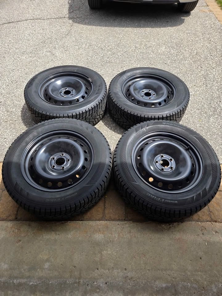 245/60R18 Winter Tires & Steel Rims – Set of 4 - photo 2