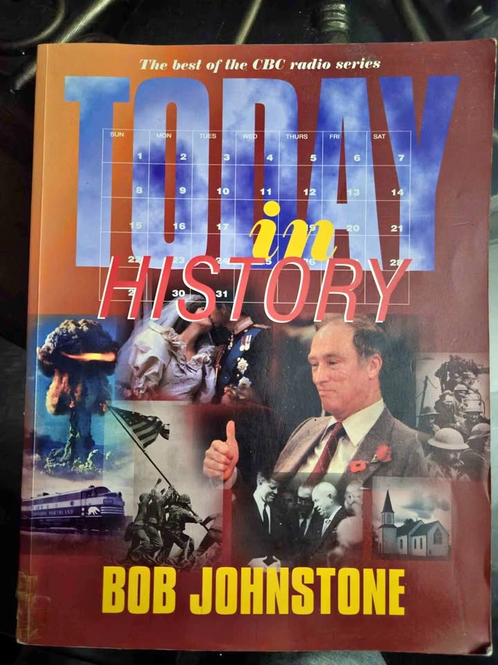 Today in History by Bob Johnstone Paperback Book