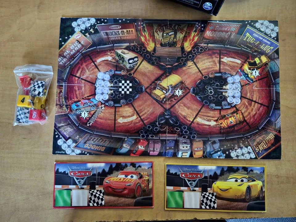Cars 3 board game