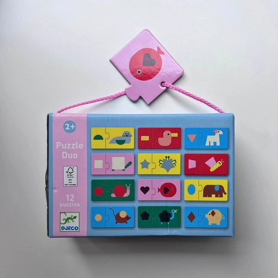 Djeco puzzle duo toddler toy