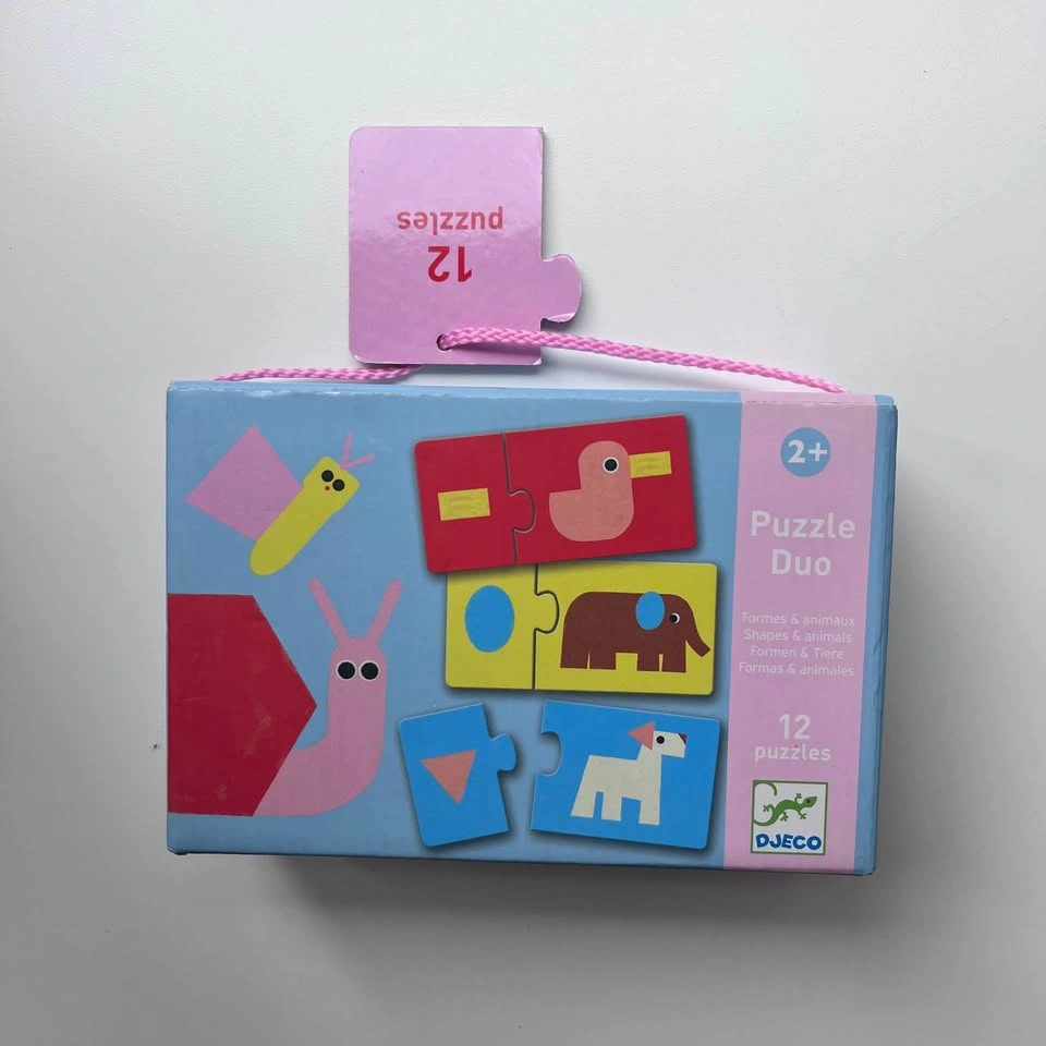 Djeco puzzle duo toddler toy - photo 2