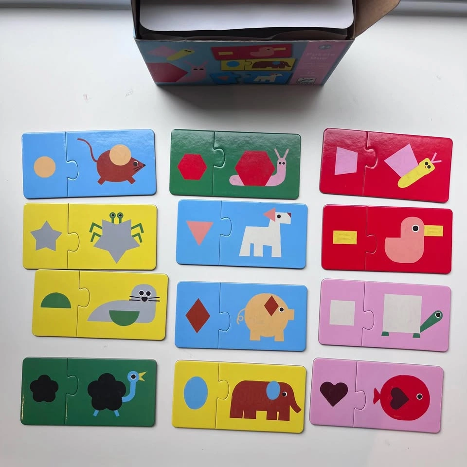Djeco puzzle duo toddler toy - photo 4