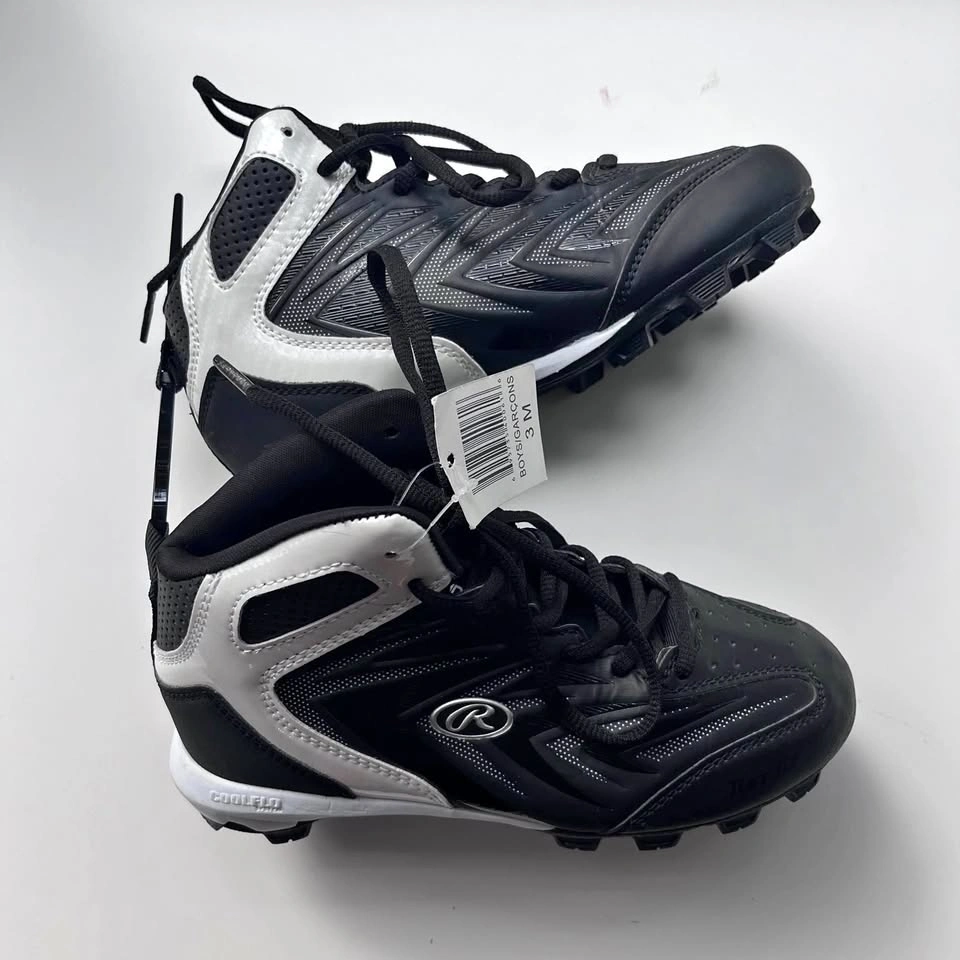 Rawlings kids baseball cleats sz 3 new NWR