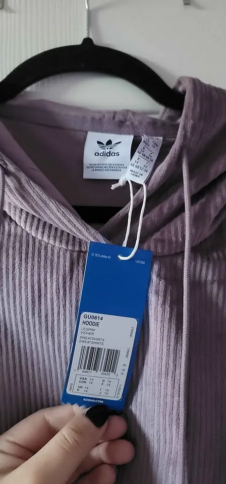 NEW Women's Adidas Hoodie Size 1X image indicator(2)