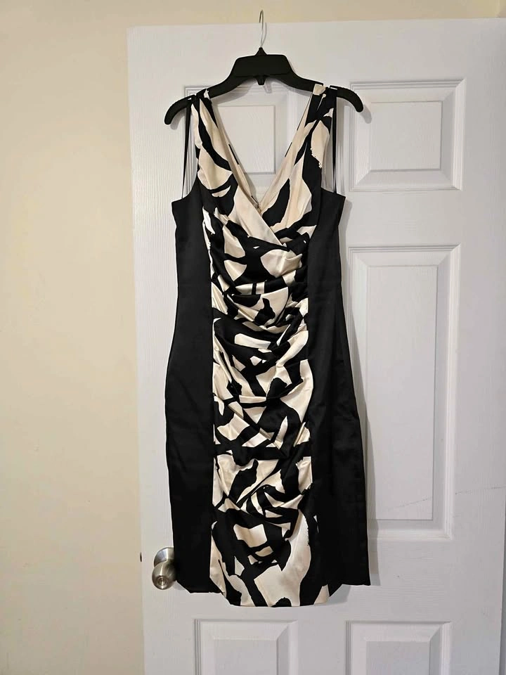 LeChateau satin dress medium