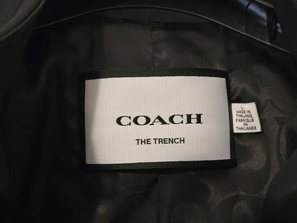 Coach trenchcoat jacket brand new large - photo 2
