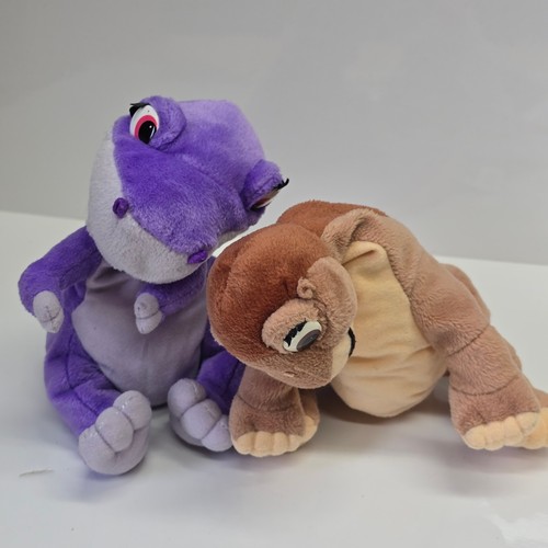 Land Before Time Plush Chomper Littlefoot Dinosaur Set