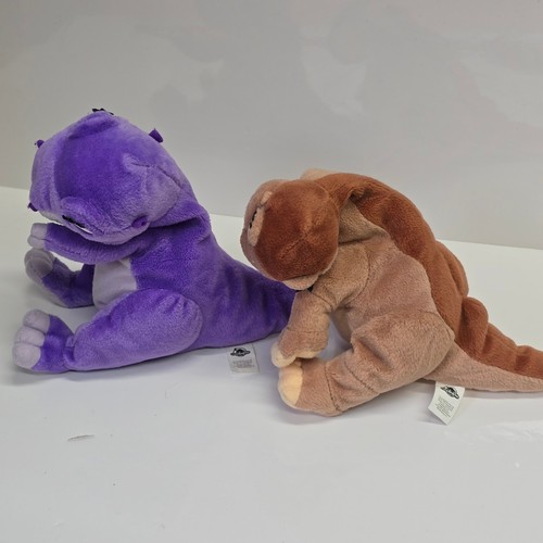 Land Before Time Plush Chomper Littlefoot Dinosaur Set - photo 4