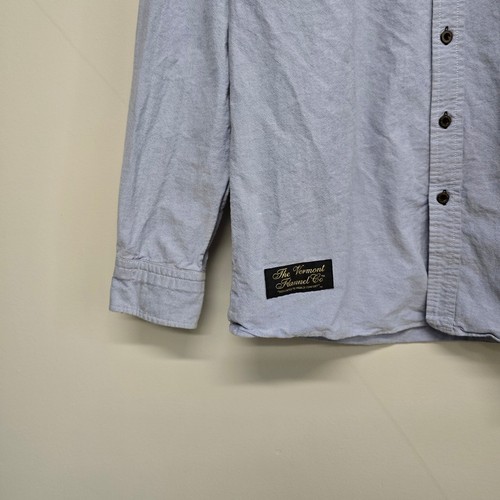 The Vermont Flannel Co Shirt Mens XL Blue Button Up Rugged - photo 2