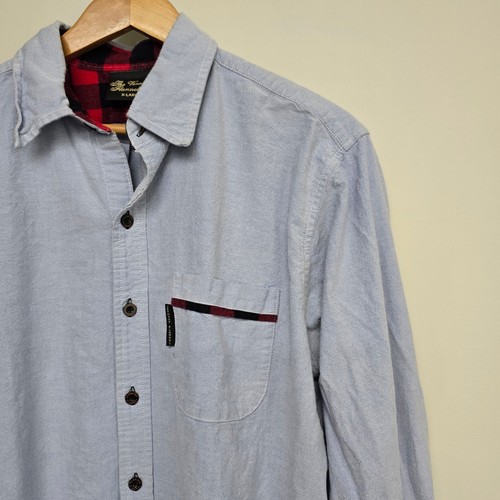 The Vermont Flannel Co Shirt Mens XL Blue Button Up Rugged - photo 3