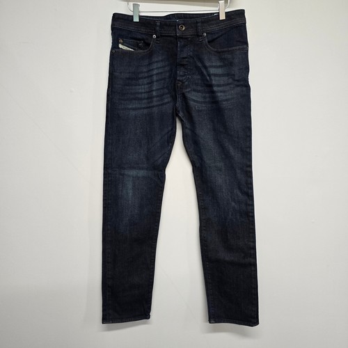 Diesel Buster Jeans Mens 30x30 Dark Wash Cotton Stretch Slim Tap