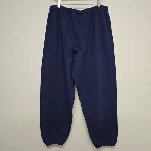 World Gym Sweatpants Mens XL Navy Blue Graphic Logo Joggers - photo 3