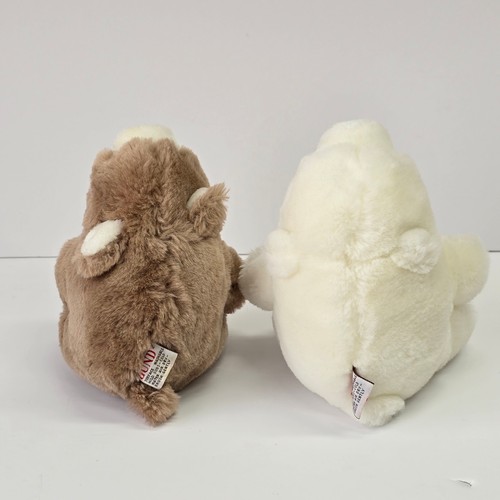 Vintage Gund Snuffles Bear 1980 Set Small Brown White Plush - photo 3
