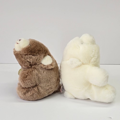 Vintage Gund Snuffles Bear 1980 Set Small Brown White Plush - photo 4