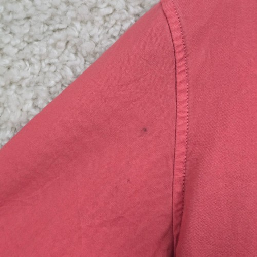 J.Crew Broken-In Oxford Shirt Mens L Slim Pink Organic Cotton - photo 4