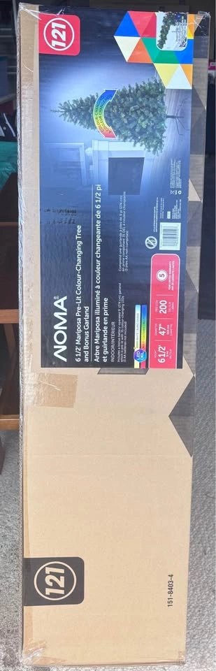 NOMA 6 1/2ft Pre-Lit Colour changing Tree - photo 2