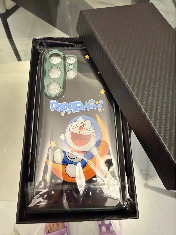 Samsung Galaxy S26 Ultra Doraemon Moon Phone Case