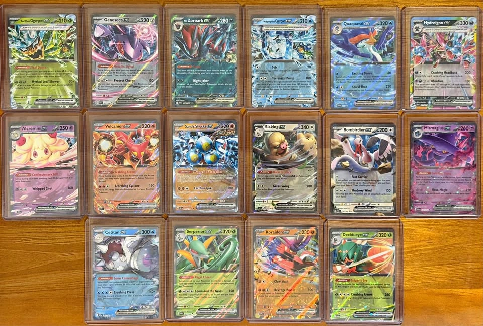 Pokemon TCG Card Lot – 16 Ultra Rare ex Cards