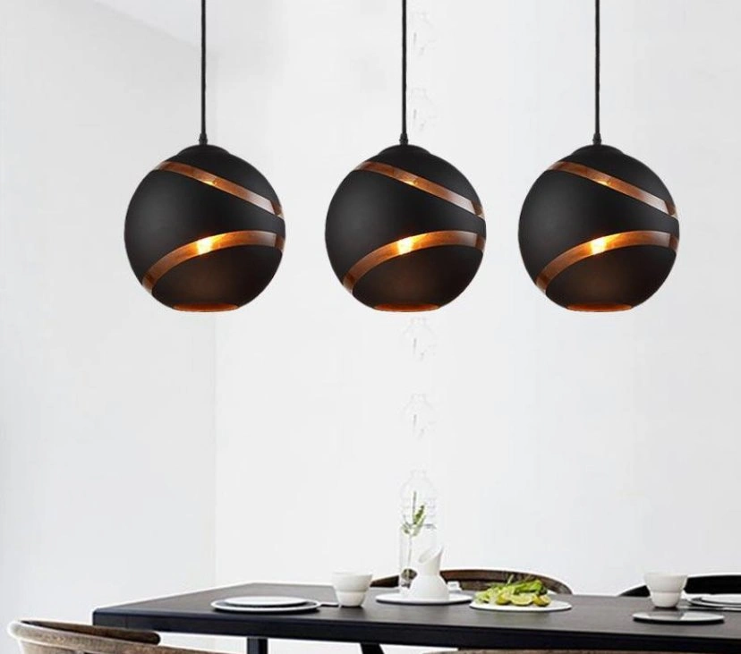 Brand-New Modern Black Globe Pendant Light - photo 3