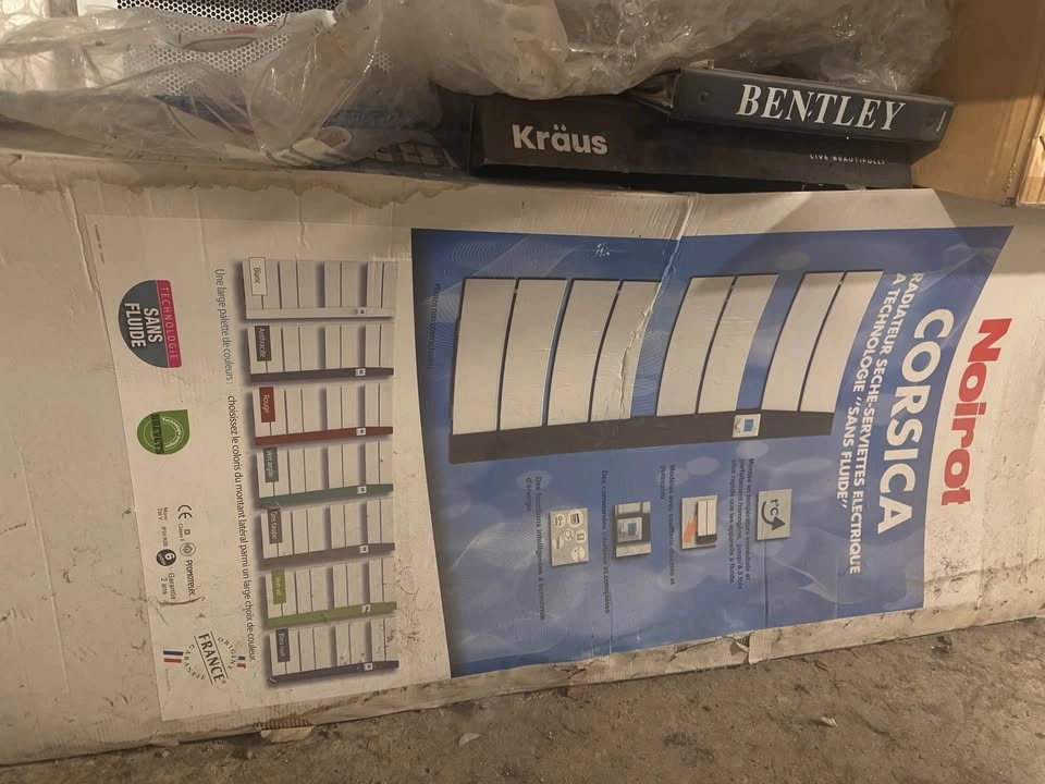 5 NEW French 240V Hardwire Towel Warmers / Radiant Heaters - photo 5