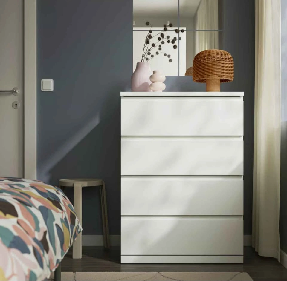 IKEA STORKLINTA 4-Drawer Chest – New in Box (White) - photo 5
