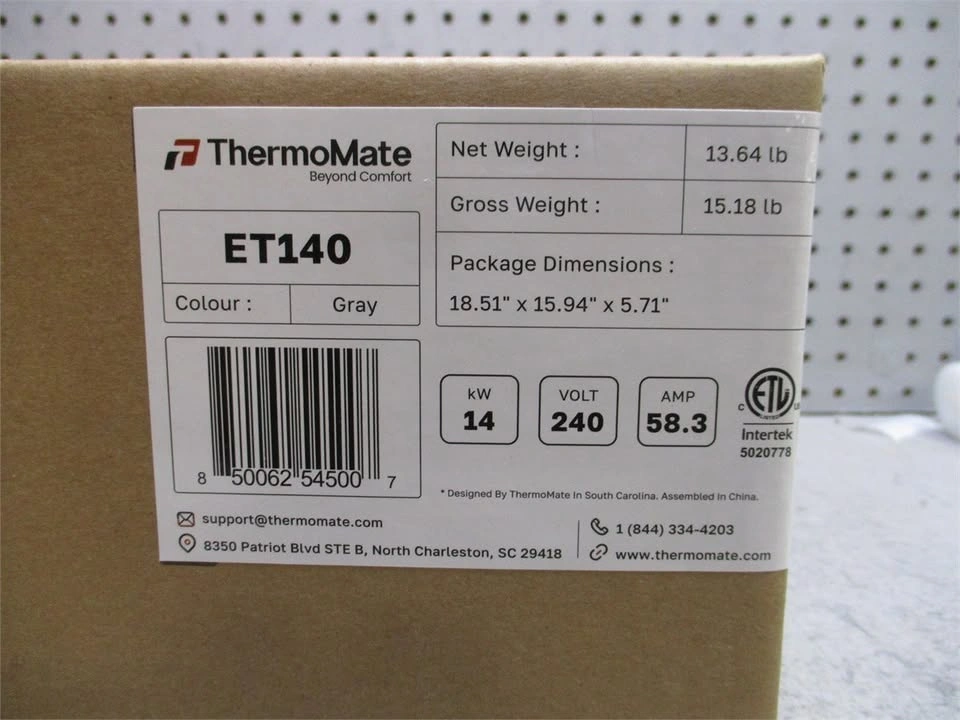 THERMOMATE TANKLESS WATER HEATER 14KW 240V - photo 4