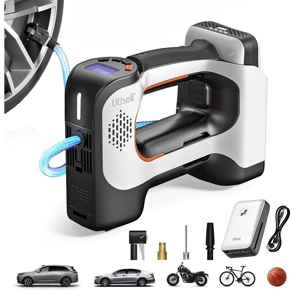 LITHELI CORDLESS AIR COMPRESSOR KITS 20V