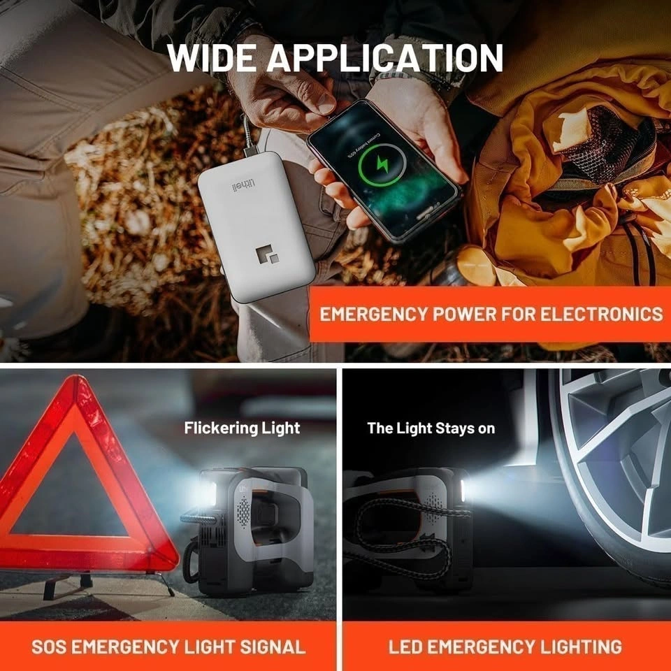 LITHELI CORDLESS AIR COMPRESSOR KITS 20V - photo 2