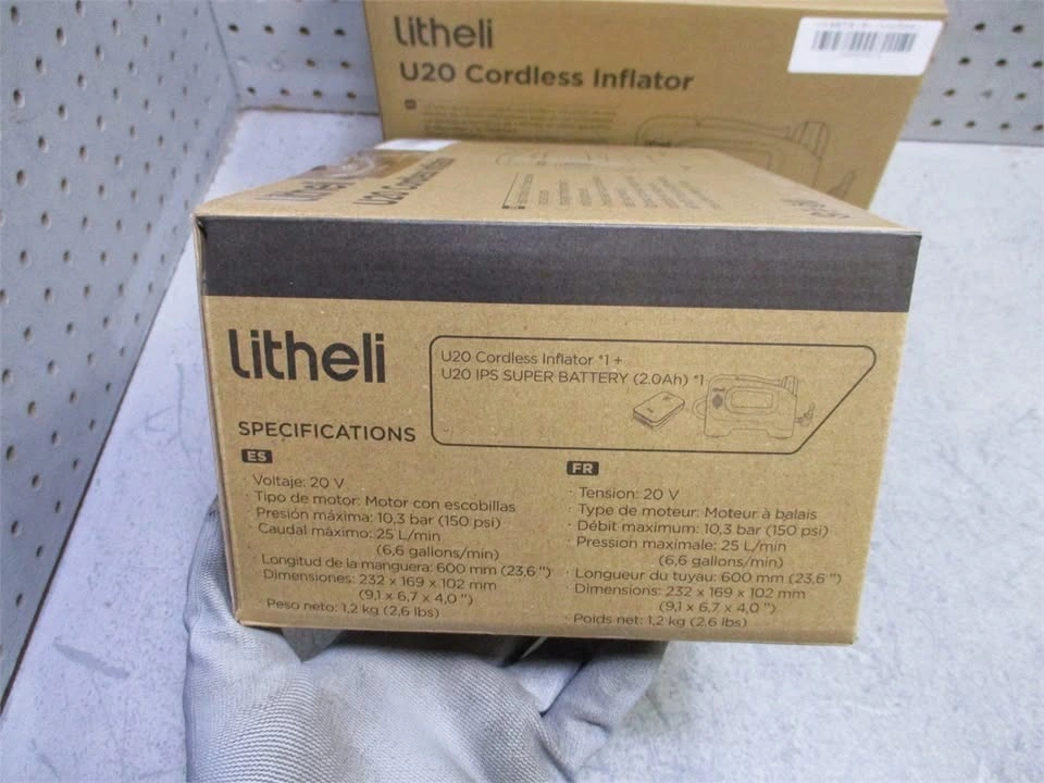 LITHELI CORDLESS AIR COMPRESSOR KITS 20V - photo 5
