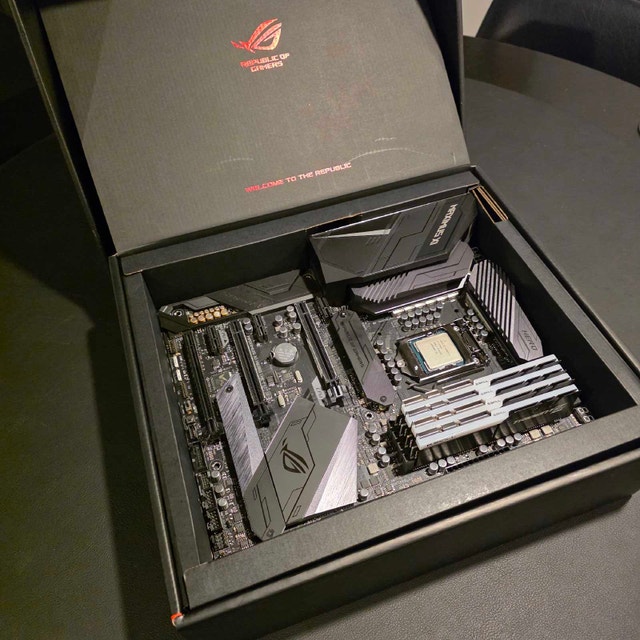 Intel Core i7-9700k, Mobo, 32GB DDR4 - photo 4