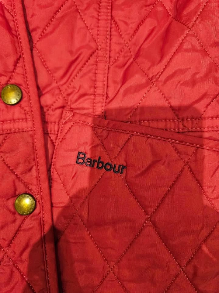 EUC Barbour Girls 7/8 Quilted Jacket - photo 4
