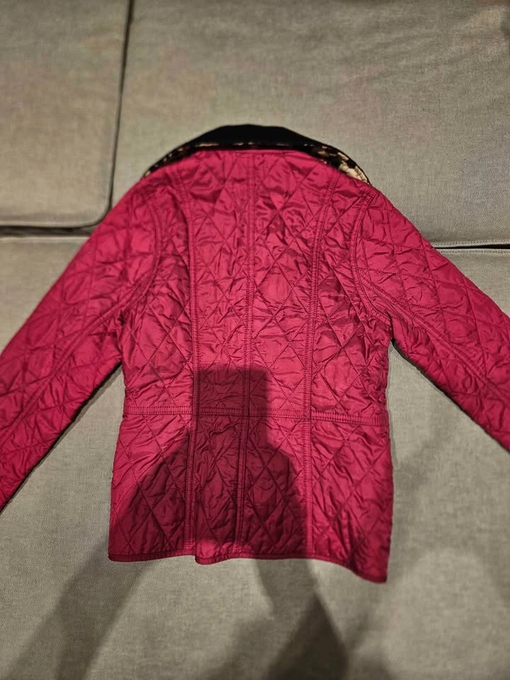 EUC Barbour Girls 7/8 Quilted Jacket - photo 5