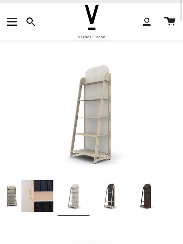 Vertical Ledge Modular Shelf