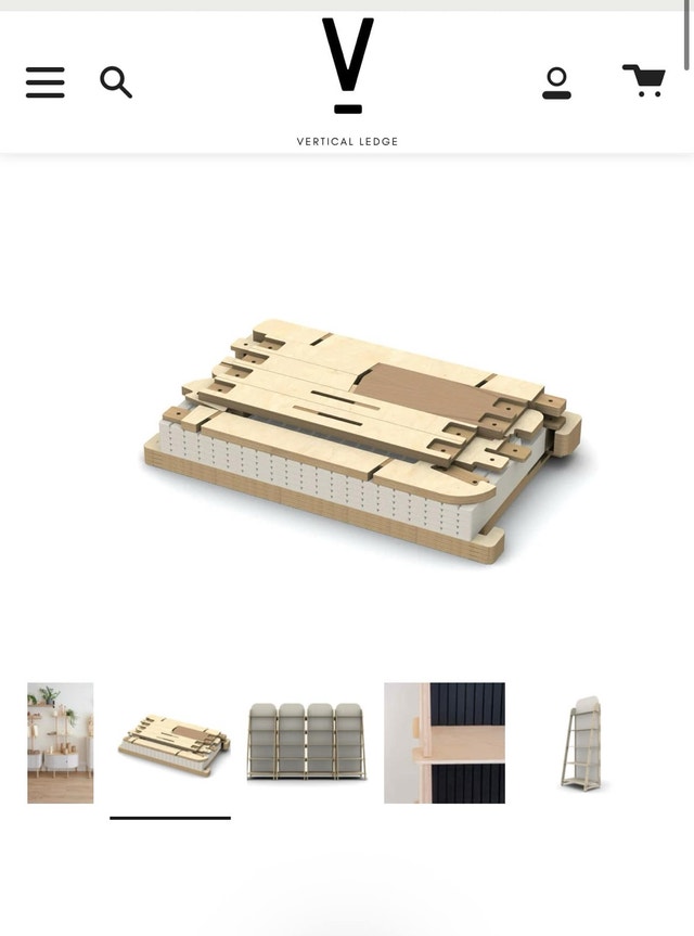 Vertical Ledge Modular Shelf - photo 3