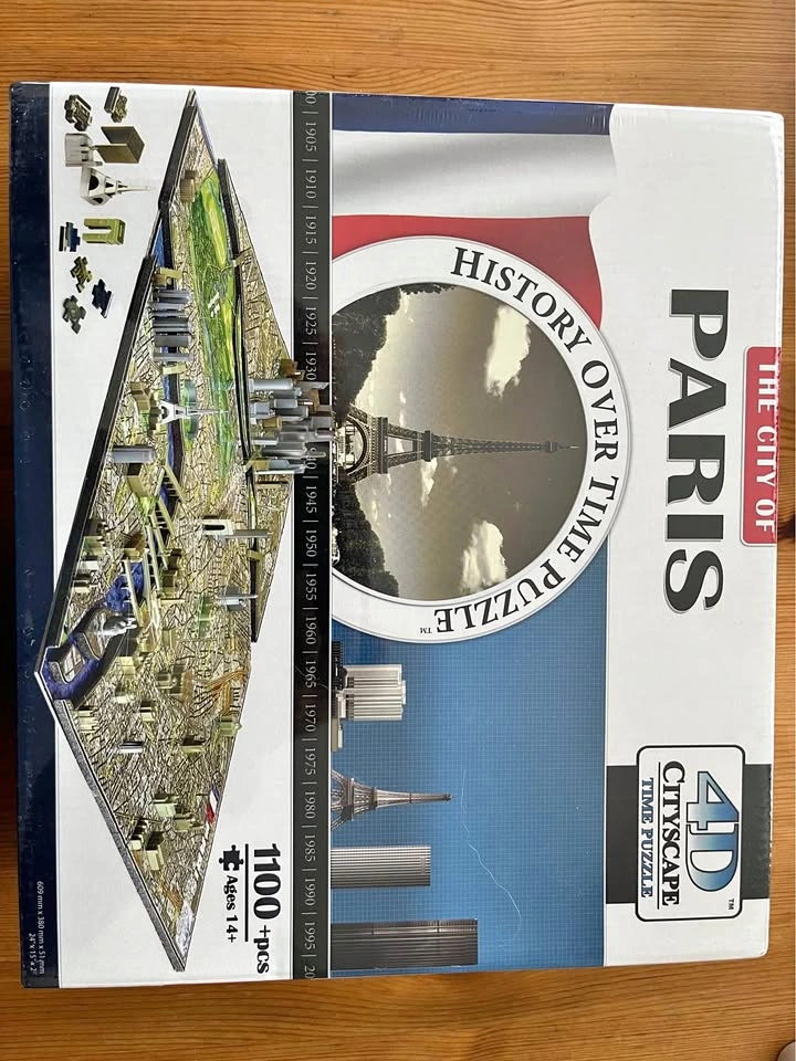 City of Paris 4D puzzle brand new never opened