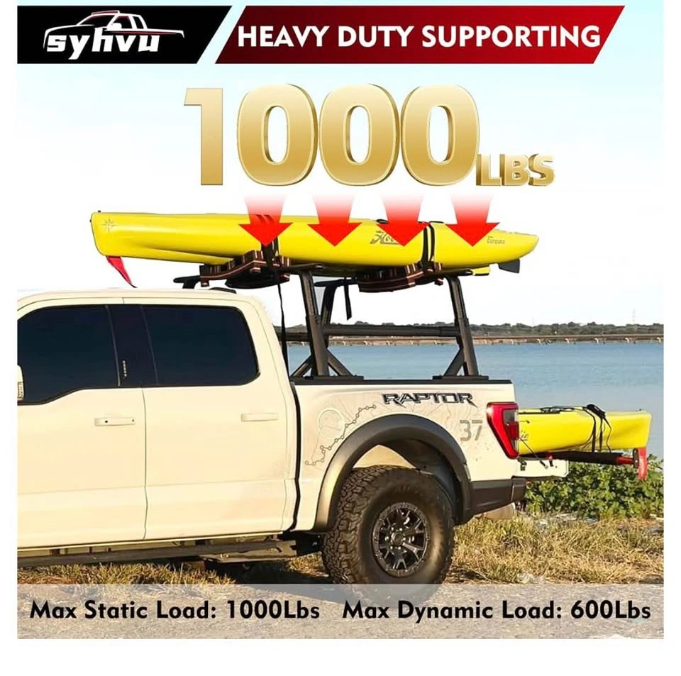 Brand New SYHVU Adjustable Aluminum Truck Bed Ladder Rack - photo 5