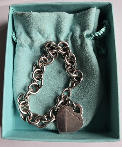 Tiffany & Co. Return to Tiffany Heart Tag Bracelet 7” w/ Box - photo 3