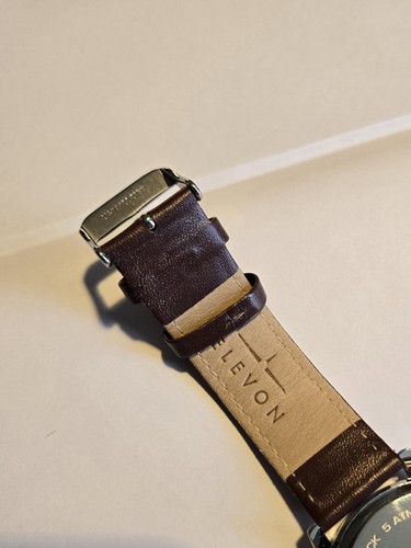Elevon Gauge Leather-Band Watch - ELE122-1 - photo 3