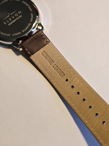 Elevon Gauge Leather-Band Watch - ELE122-1 - photo 5