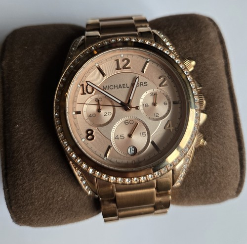 Michael Kors MK Blair Rose Gold Chronograph Watch MK5263 - photo 5
