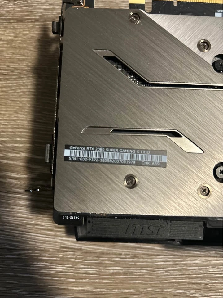 MSI RTX 2080 SUPER Gaming X Trio 8GB – Triple Fan - photo 3