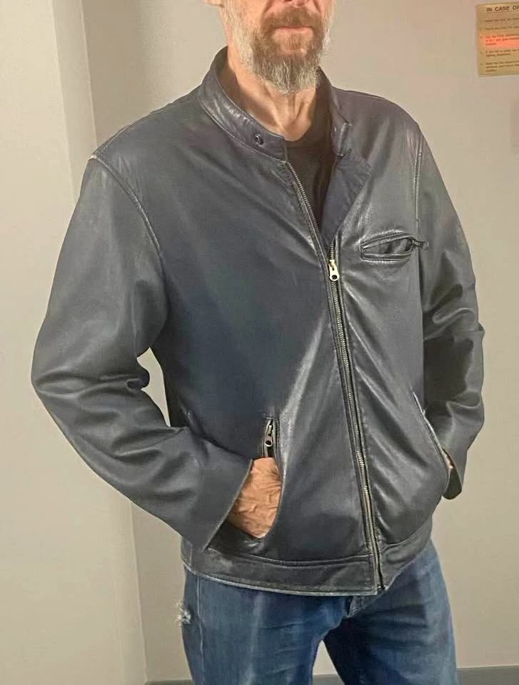 Vintage Hugo boss leather